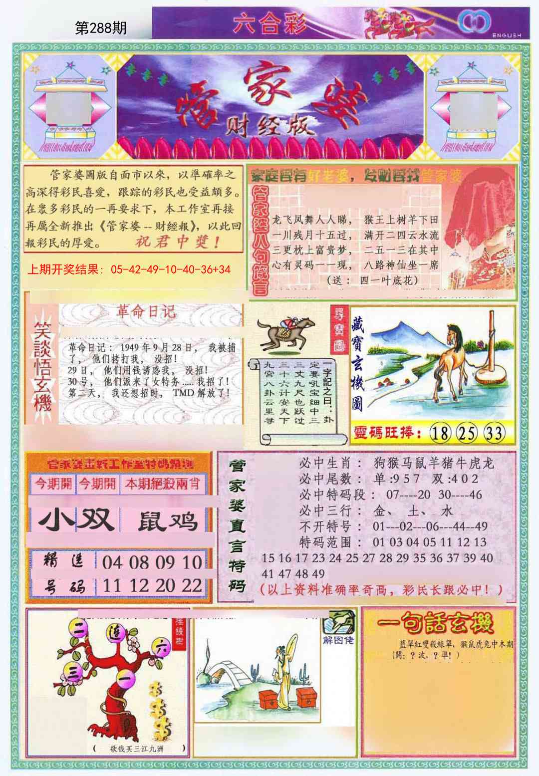 288期管家婆财经版[图]